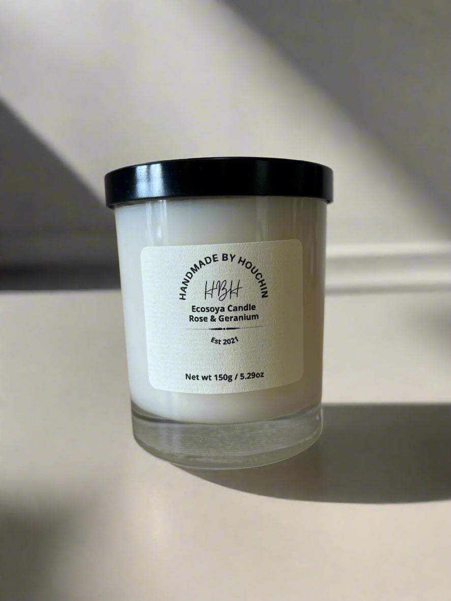 Rose & Geranium Candle