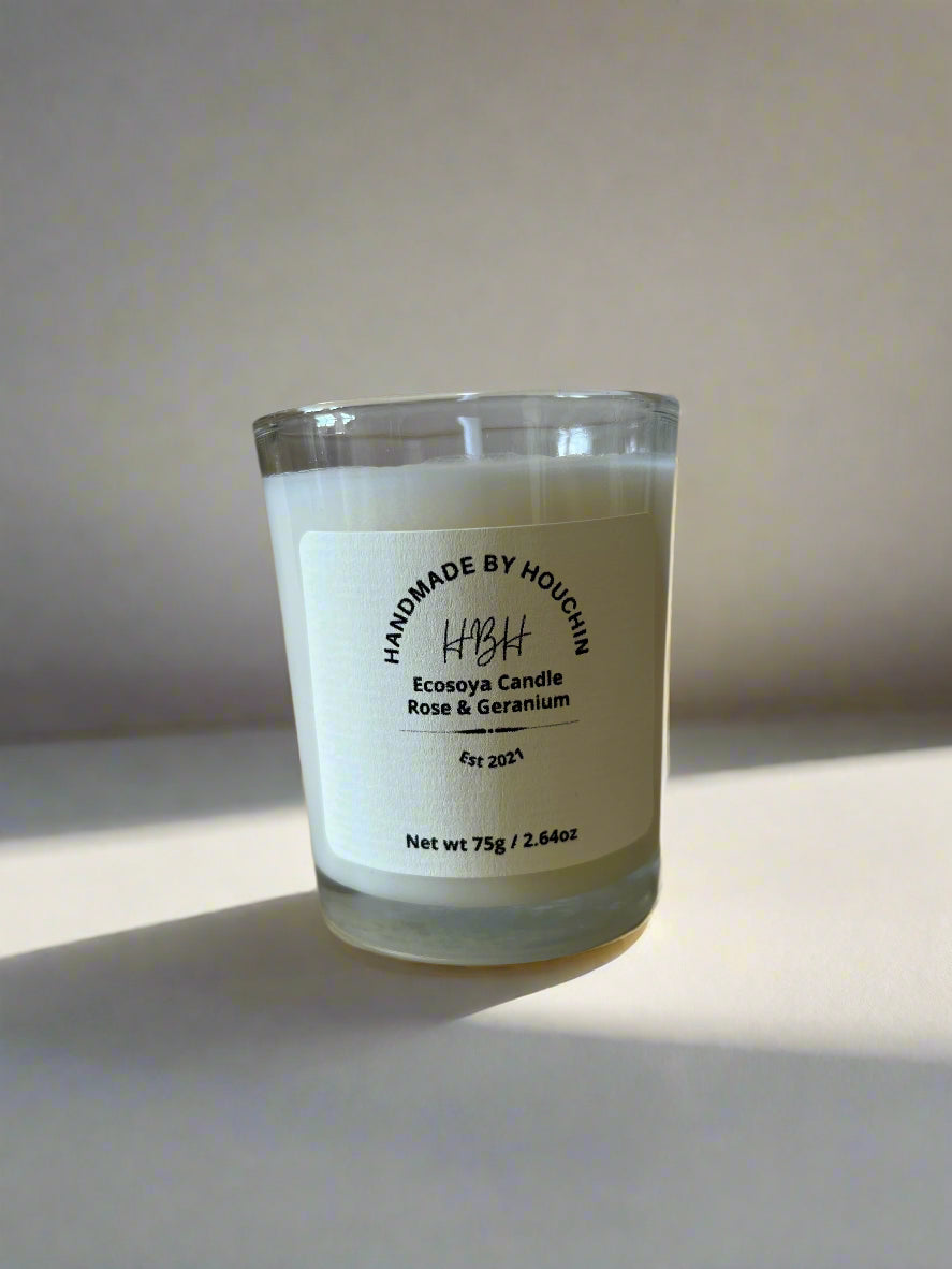 Rose & Geranium Candle