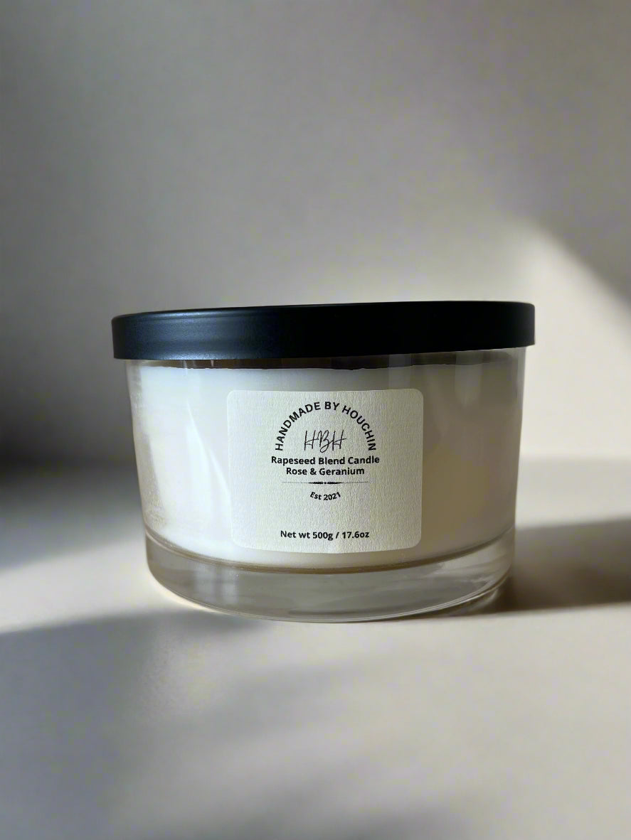 Rose & Geranium Candle