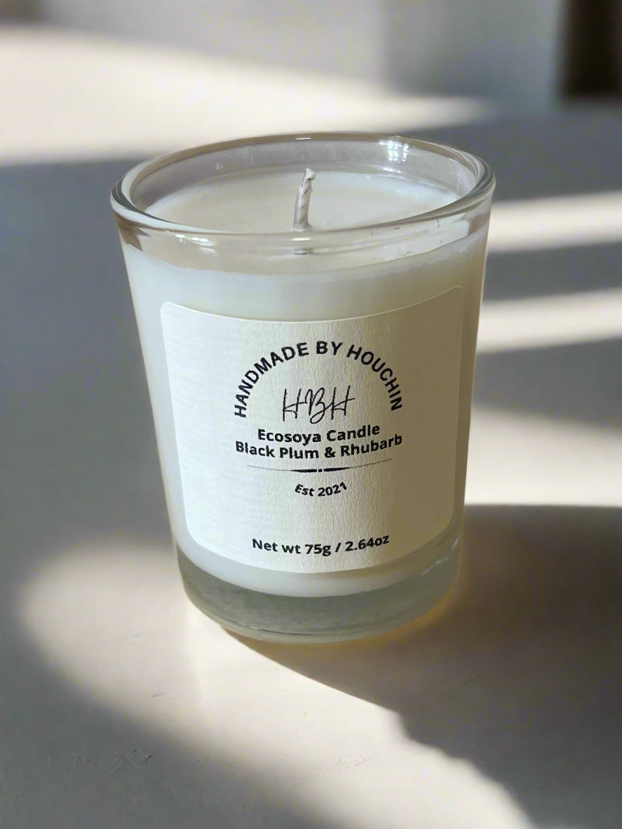 Black Plum and Rhubarb Candle