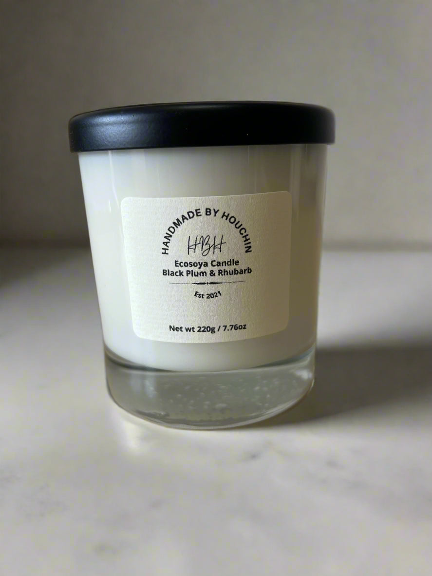 Black Plum and Rhubarb Candle