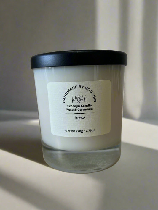 Rose & Geranium Candle