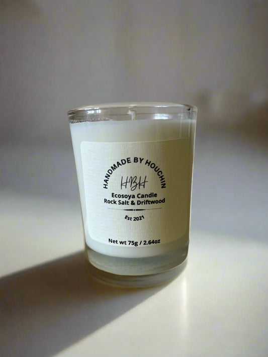 Rock Salt & Driftwood Candle