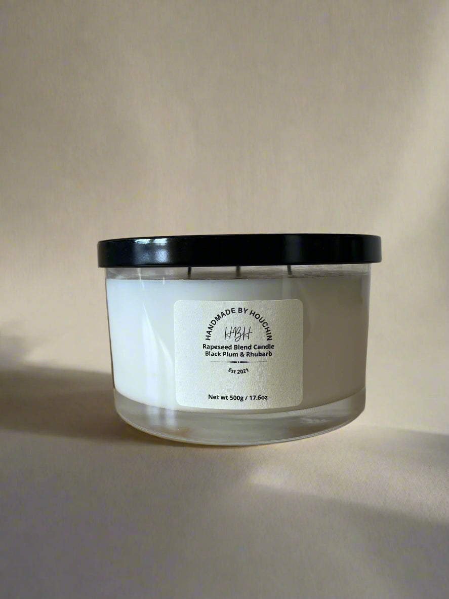 Black Plum and Rhubarb Candle